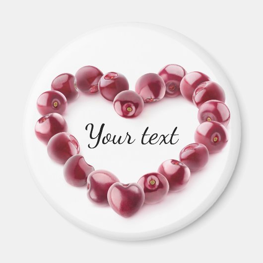 Cherry-Liebe Magnet (Vorne)