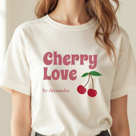 Cherry-Liebe Tri-Blend Shirt