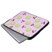 Cherry Limeade Laptopschutzhülle (Vorne Knopf)