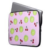 Cherry Limeade Laptopschutzhülle (Vorderseite Links)