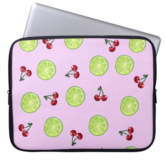 Cherry Limeade Laptopschutzhülle (Vorderseite)