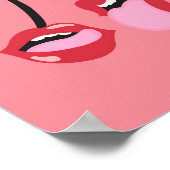 Cherry Lips | Art PrinPrint | Download | Wall Art  Poster (Ecke)