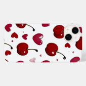 Cherry love Case-Mate iPhone hülle (Rückseite (Horizontal))