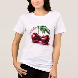 Cherry Love T-Shirt Tri-Blend Shirt