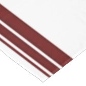 Cherry Luxury Jacquard Stripes Tischdecke (Schrägansicht)