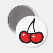 Cherry Magnet (Vorderseite/Rückseite)