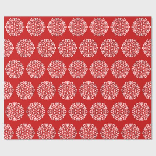 Cherry Mandala Geschenkpapier (Flach)