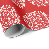 Cherry Mandala Geschenkpapier (Rolleneckpunkt)