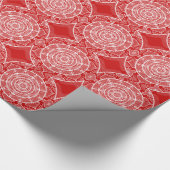 Cherry Mandala Geschenkpapier (Ecke)