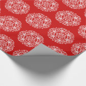 Cherry Mandala Geschenkpapier (Ecke)