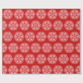 Cherry Mandala Geschenkpapier (Flach)