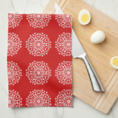 Cherry Mandala Handtuch (Viertel Falte)