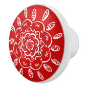 Cherry Mandala Keramikknauf (Rechts)