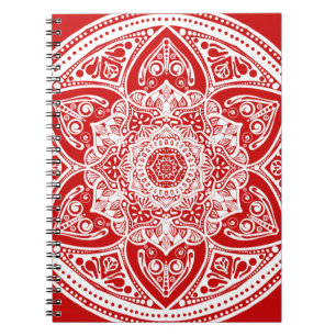 Cherry Mandala Notizblock