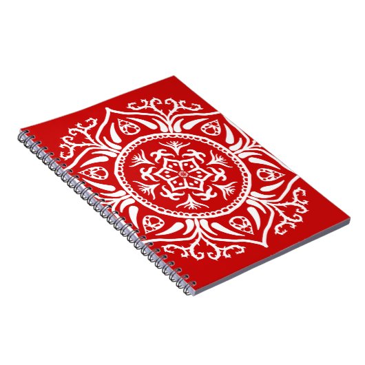 Cherry Mandala Notizblock (Rechte Seite)