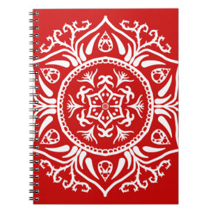 Cherry Mandala Notizblock