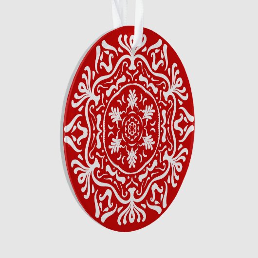 Cherry Mandala Ornament (Vorderseite)
