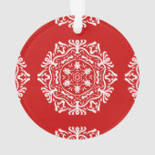 Cherry Mandala Ornament (Rückseite)