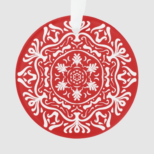 Cherry Mandala Ornament (Vorderseite)