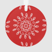 Cherry Mandala Ornament (Rückseite)