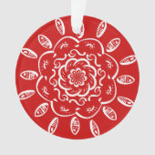 Cherry Mandala Ornament (Vorderseite)