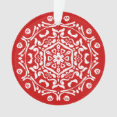 Cherry Mandala Ornament (Vorderseite)
