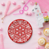 Cherry Mandala Pappteller (Party)