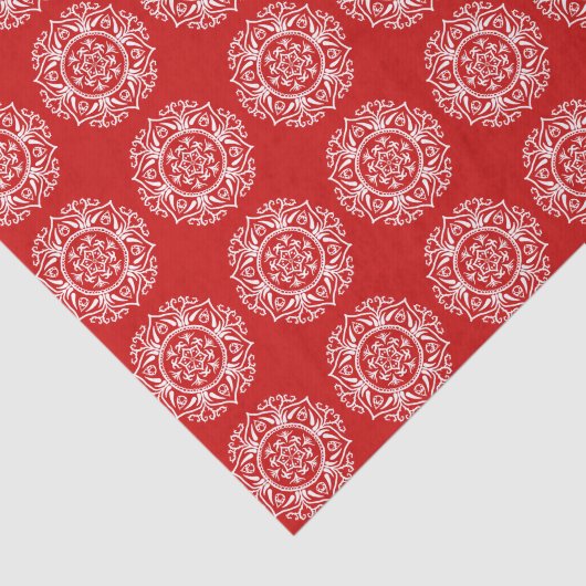 Cherry Mandala Seidenpapier (Ausschnitt)