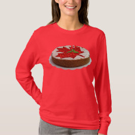 Cherry Maple Leaf Cake T-Shirt