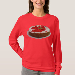 Cherry Maple Leaf Cake T-Shirt