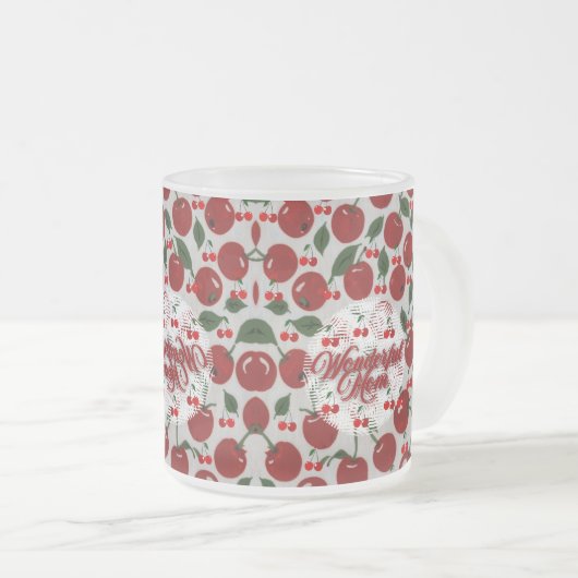 Cherry Mattglastasse (VorderseiteRechts)