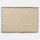 Cherry Mattiert Cupcake Throw Blanket Decke (Vorderseite)