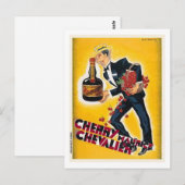 Cherry Maurice Chevalier Postkarte (Vorne/Hinten)