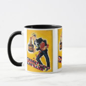 Cherry Maurice Chevalier Vintag Label Tasse (Links)