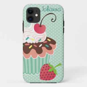 Cherry & Mint Cupcake iPhone 5 Case-Mate Hülle