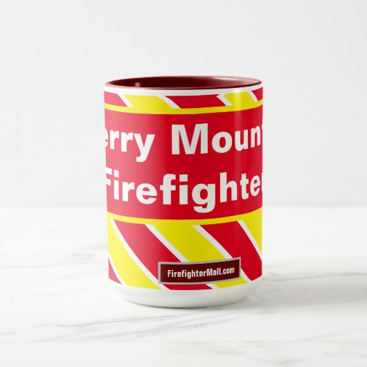 Cherry Mountain Firefighter-Tasse Tasse (Zentrum)