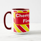 Cherry Mountain Firefighter-Tasse Tasse (Links)