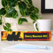 Cherry Mountain VFD Flammenschreibplatte Namensplakette