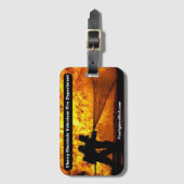 Cherry Mountain Volunteer Fire Department Tag Gepäckanhänger (Vorderseite Vertikal)