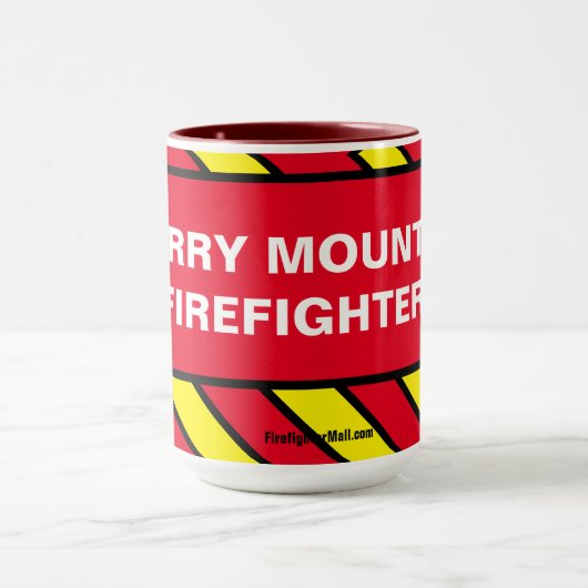 CHERRY MOUNTAY FIREFIGHTER TASSE (Zentrum)