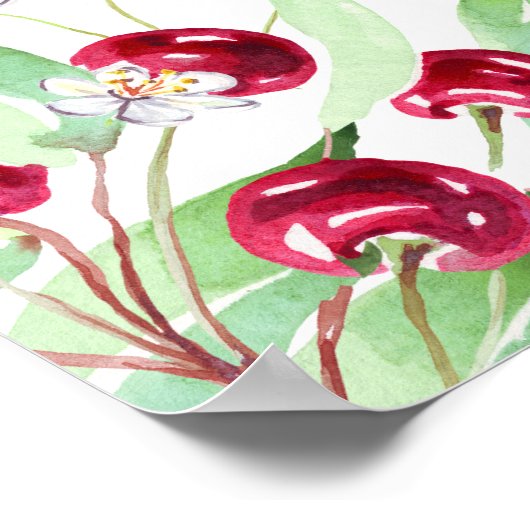 Cherry Much Brautparty Poster (Ecke)