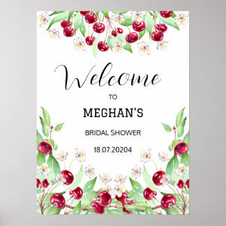 Cherry Much Brautparty Poster