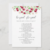 Cherry Much Wedding Einladung (Vorderseite)