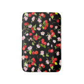Cherry Muster 2 Badematte (Vorderseite Vertikal)