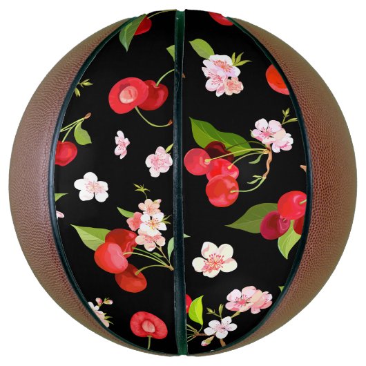 Cherry Muster 2 Basketball (Vertikal)