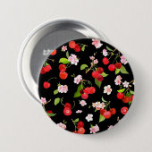 Cherry Muster 2 Button (Vorne & Hinten)