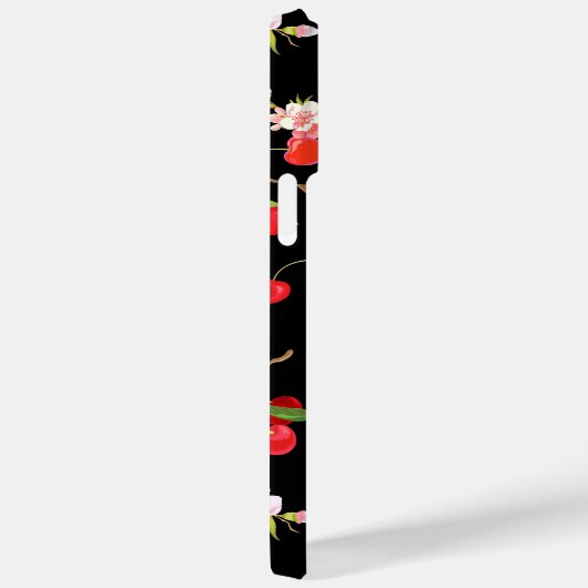 Cherry Muster 2 Case-Mate iPhone Hülle (Rückseite / Rechts)