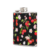 Cherry Muster 2 Flachmann (Links)