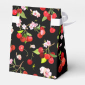 Cherry Muster 2 Geschenkschachtel (Rückseite)