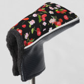 Cherry Muster 2 Golf Headcover (3/4 Vorderseite)